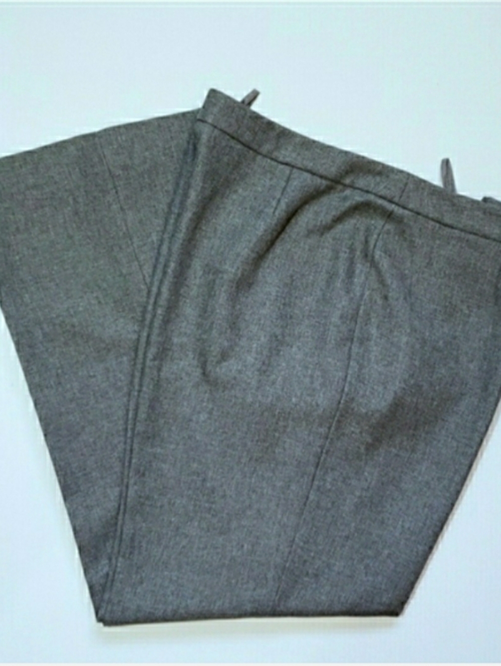 Le Suit Grey Blazer And Pant Suit Set Sz 16 - Picture 8 of 9